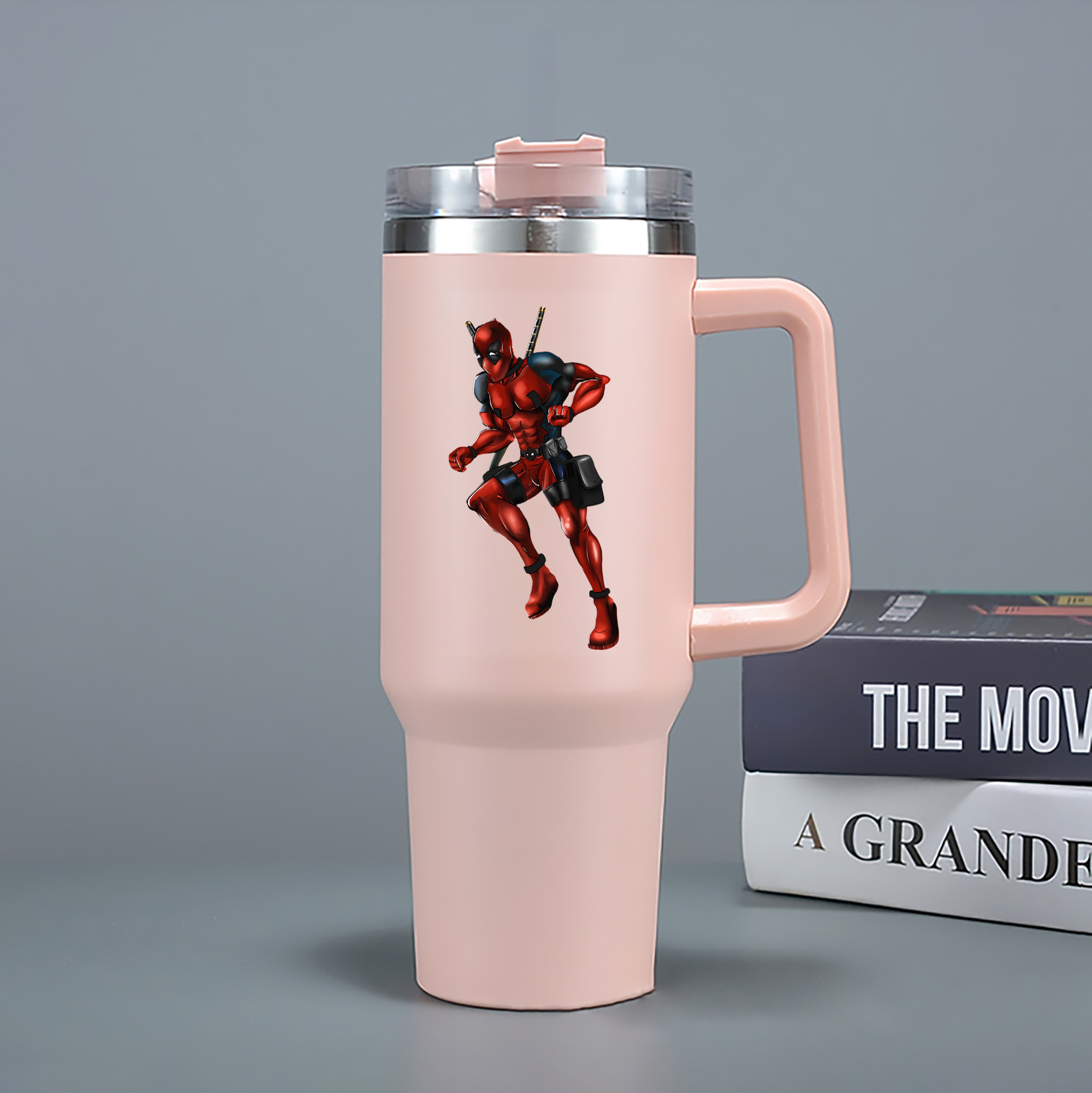 （画像用） Deadpool デッドプール 1200mL車用タンブラー（カラープリント）